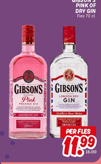Gibson's Pink Premium Gin