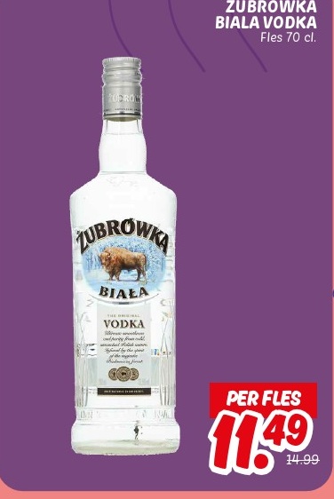 ZUBROWKA BIALA VODKA
