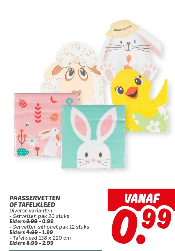 PAASSERVETTEN OF TAFELKLEED