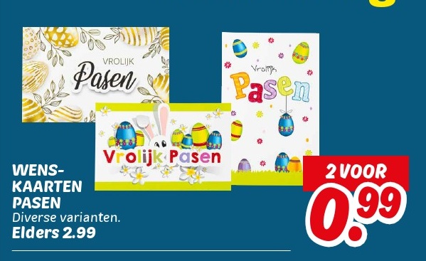 WENS-KAARTEN PASEN