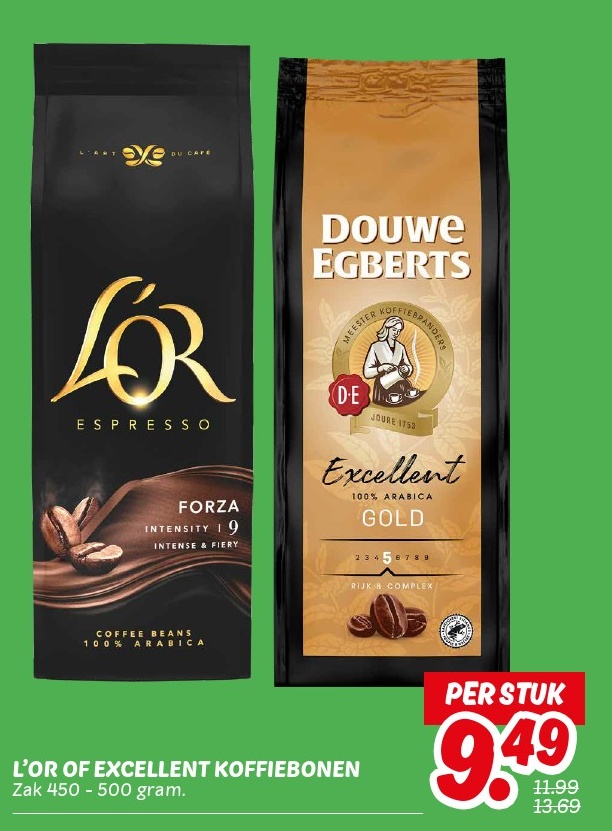 L'OR OF EXCELLENT KOFFIEBONEN