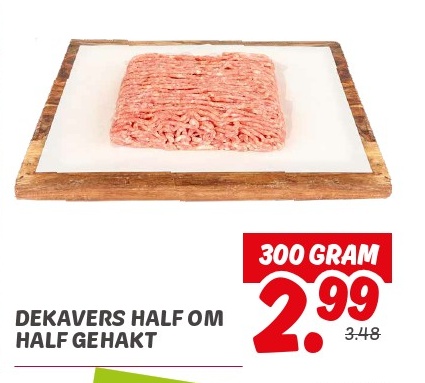 DEKAVERS HALF OM HALF GEHAKT