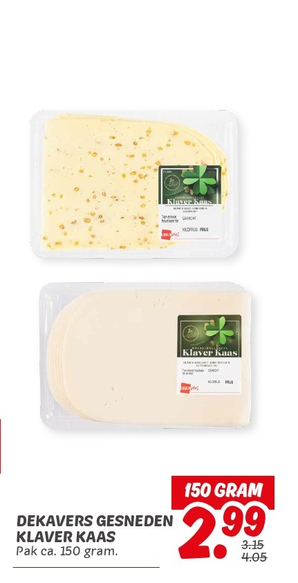 DEKAVERS GESEHDEN KLAVER KAAS