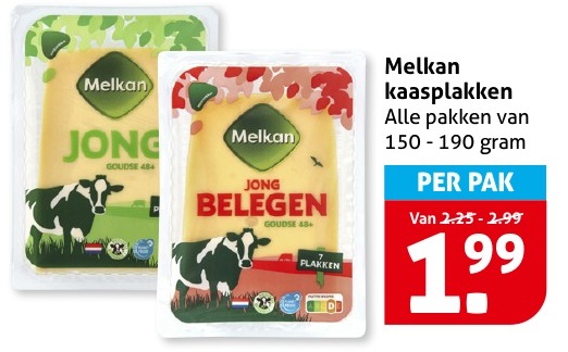 Melkan kaasplakken