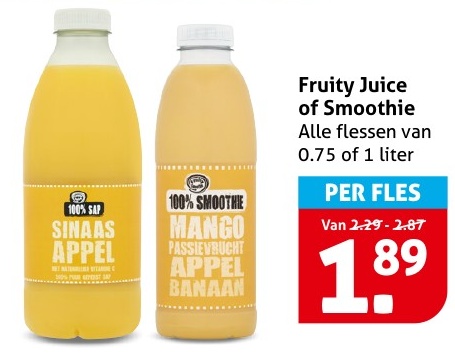 Fruity Juice of Smoothie