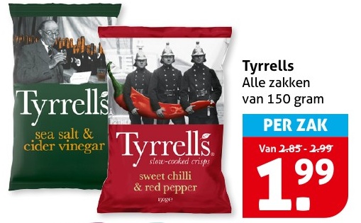 Tyrrells sweet chilli & red pepper