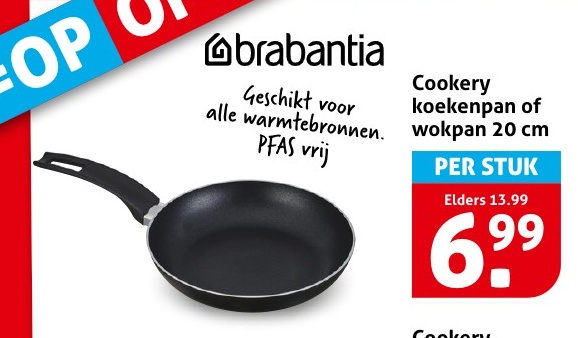 Cookery koekenpan of wokpan 20 cm
