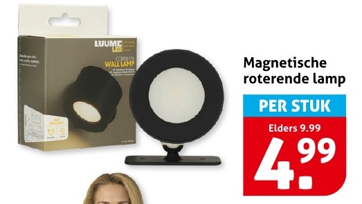 Magnetische roterende lamp