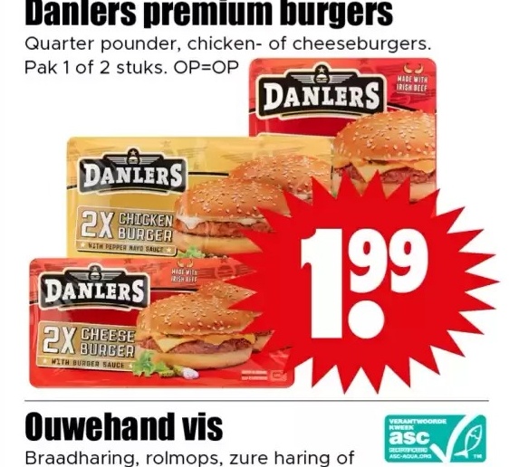Danlers premium burgers