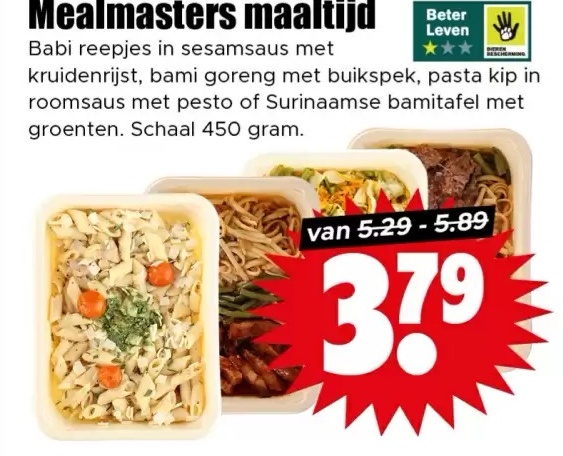 Mealmasters maaltijd