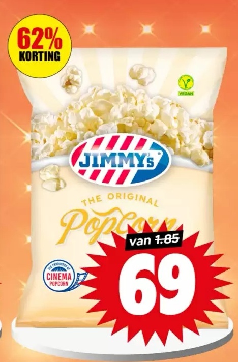 JIMMY'S THE ORIGINAL Popcorn