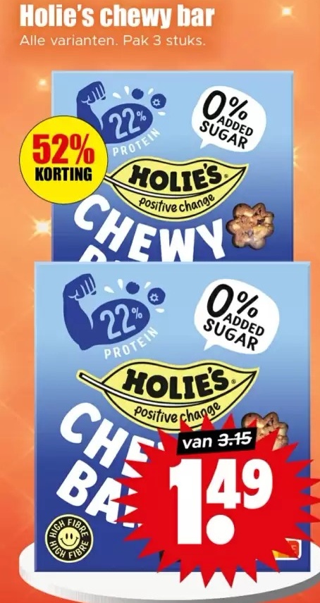 Holte's chewy bar