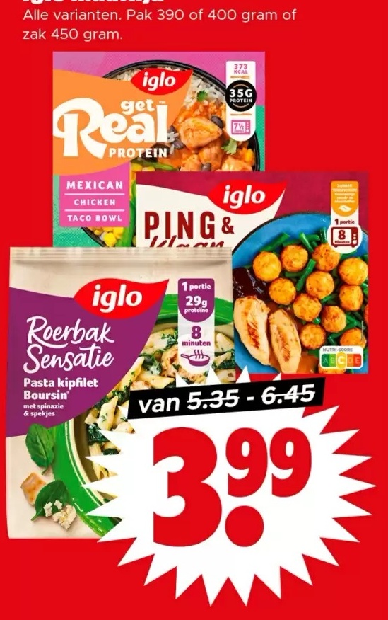 iglo get Real Protein