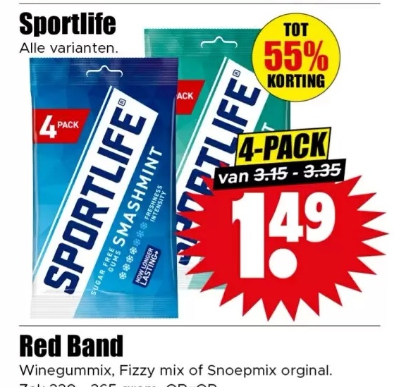 Sportlife 4-Pack