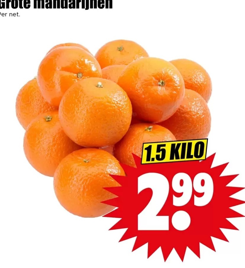 grote mandarijnen