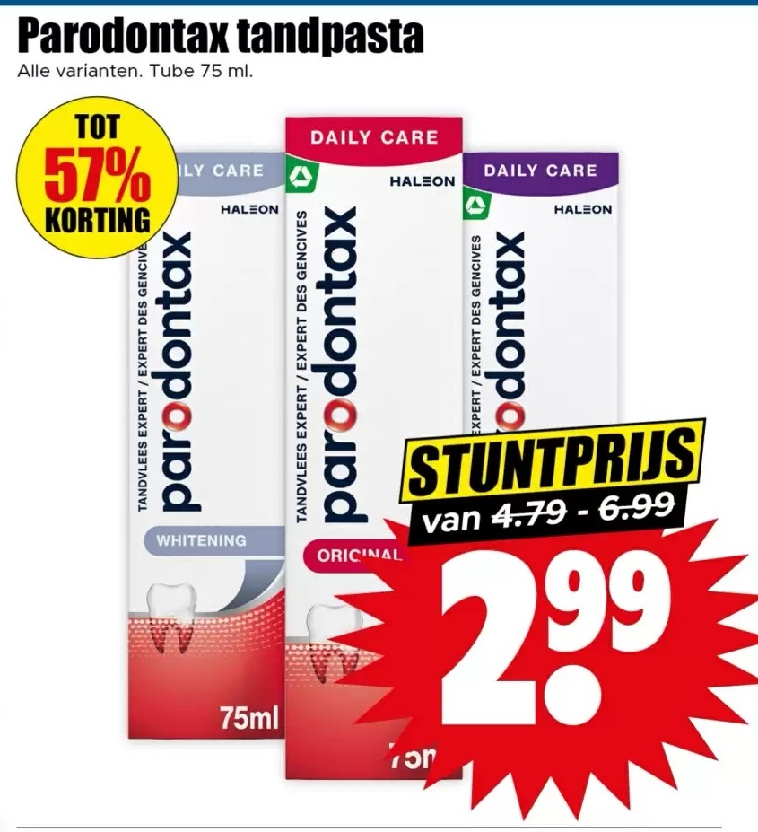 Parodontax tandpasta