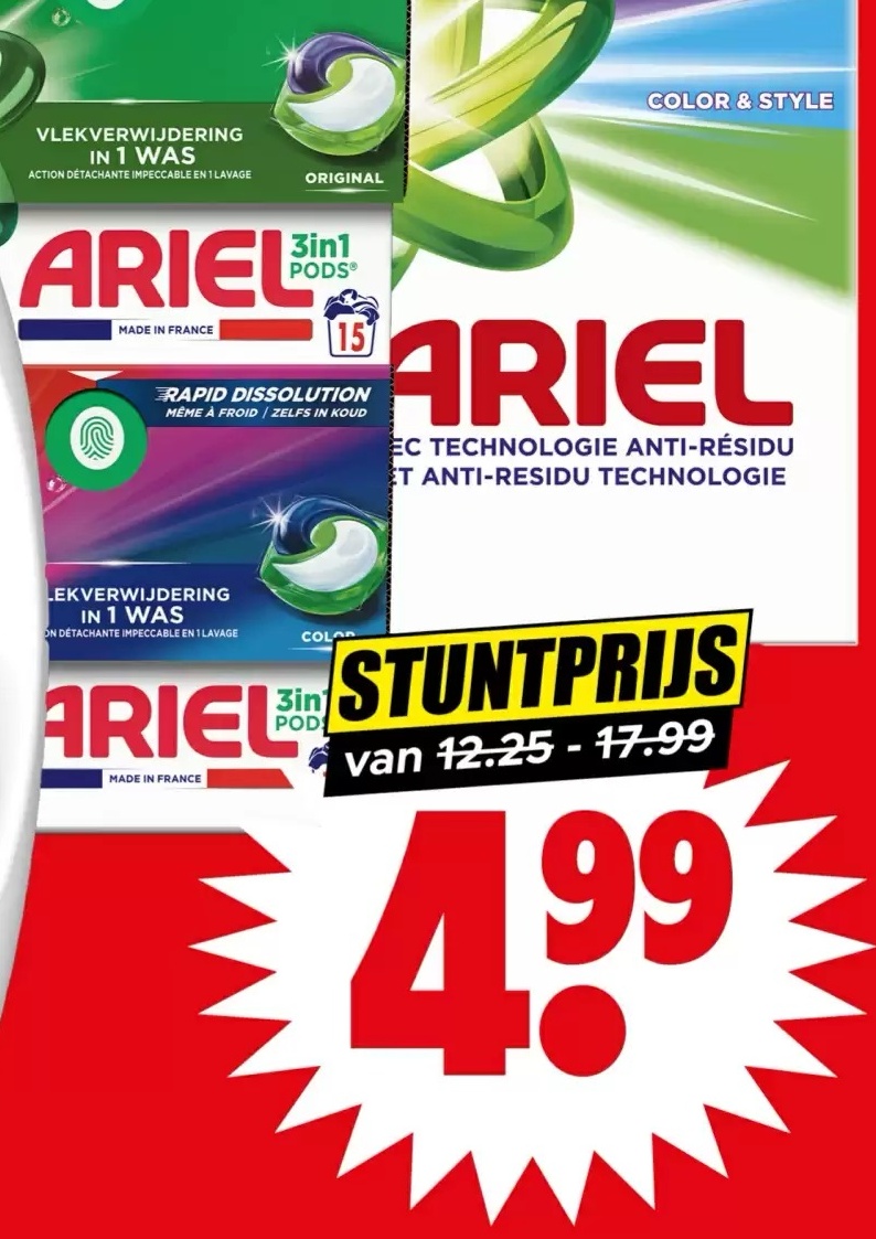 ARIEL 3in1 Pods