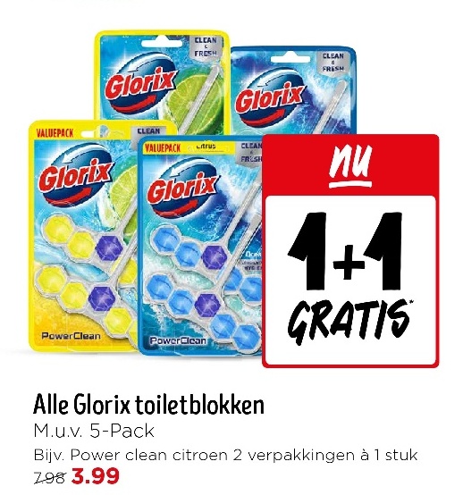 Glorix toiletblokken