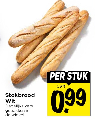 Stokbrood Wit
