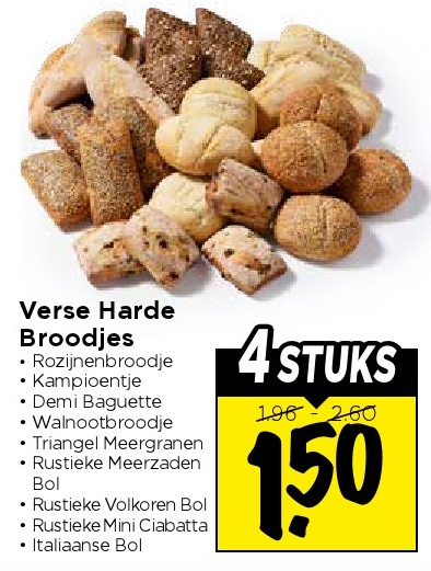 Verse Harde Broodjes