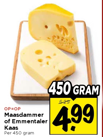 Maasdammer of Emmentaler Kaas