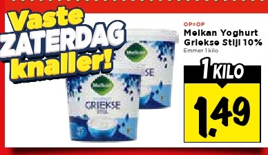 Melkan Yoghurt Griekse Stijl 10%