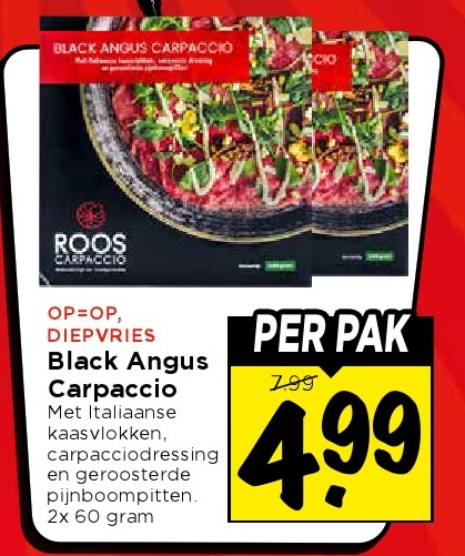 Black Angus Carpaccio