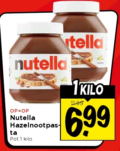 Nutella Hazelnootpasta