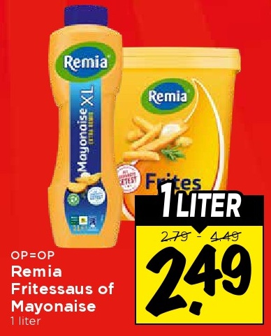 Remia Fritessaus of Mayonaise