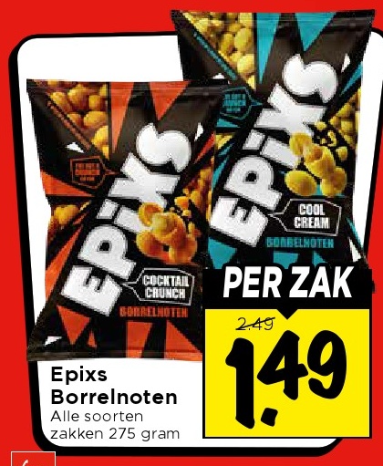 Epixs Borrelnoten