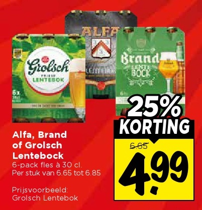 Alfa, Brand of Grolsch Lentebock
