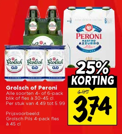Grolsch of Peroni