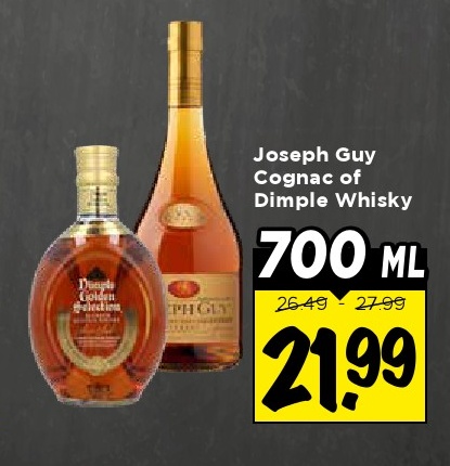 Joseph Guy Cognac of Dimple Whisky