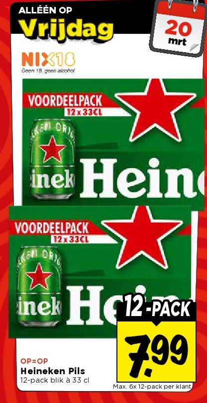 Heineken Pils 12-pack