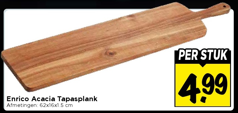 Enrico Acacia Tapasplank