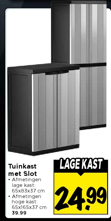 Tuinkast met Slot