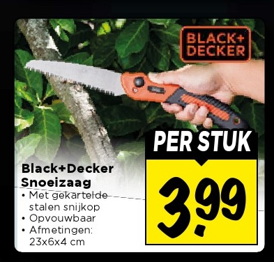 Black+Decker Snoeizaag