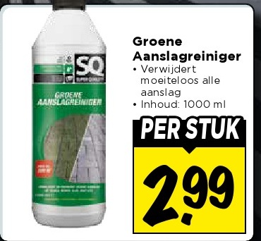 Groene Aanslagreiniger