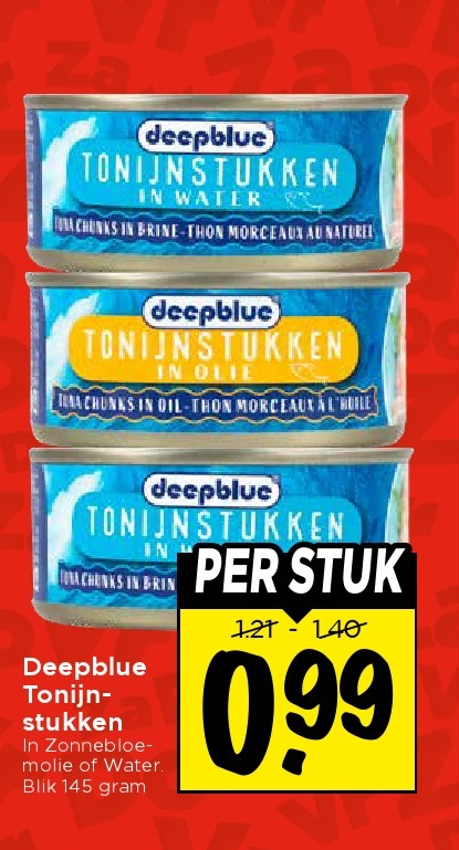 Deepblue Tonijnstukken