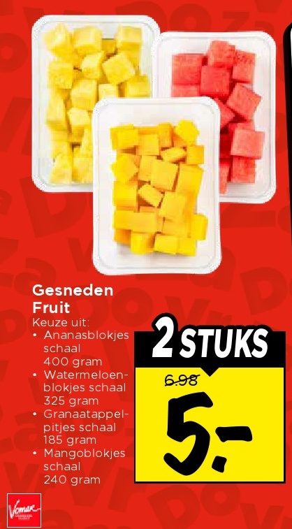 Gesneden Fruit