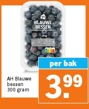 AH Blauwe bessen 300 gram