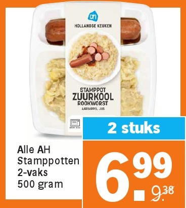 Stampot zuurkool rookworst