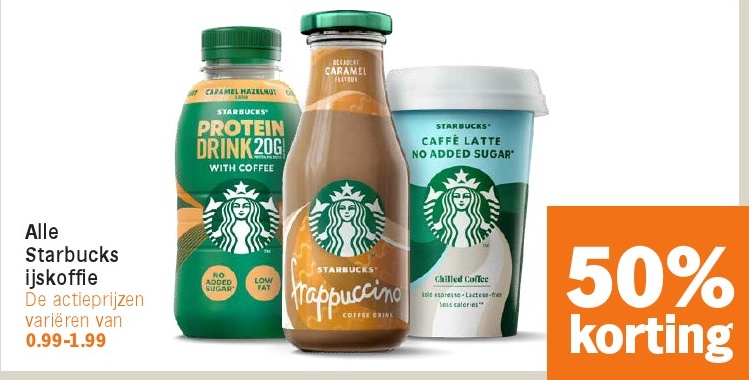 Starbucks Ijskoffie