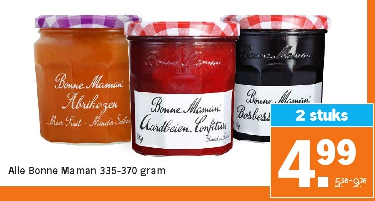 Bonne Maman 335-370 gram