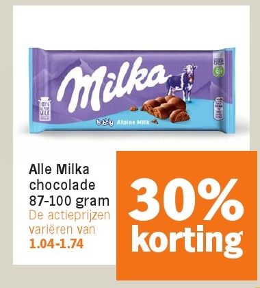 Milka chocolade