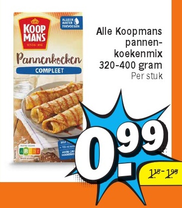 Koopmans Pannenkoekenmix Compleet