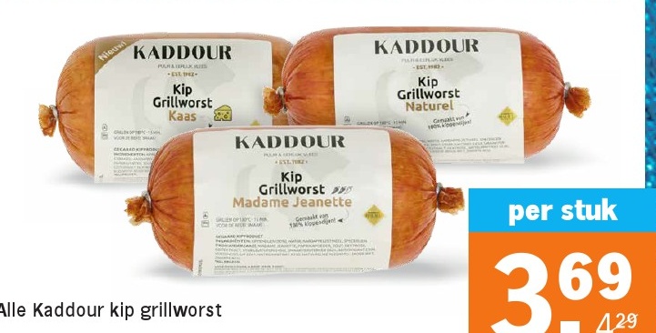 Kaddour kip grillworst