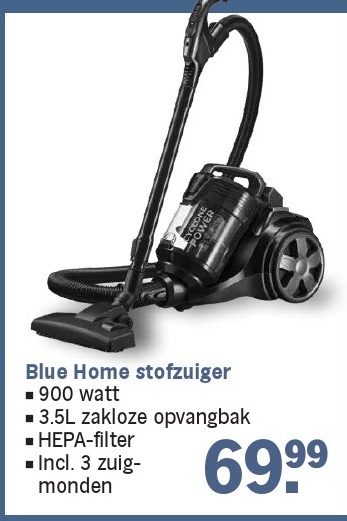 Blue Home stofzuiger