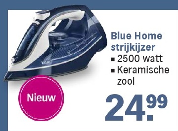 Blue Home strijkijzer