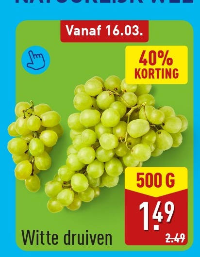 Witte druiven